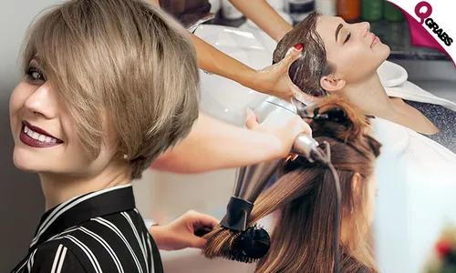 Trendy Haircut + Hair Wash + Blow-Dry!